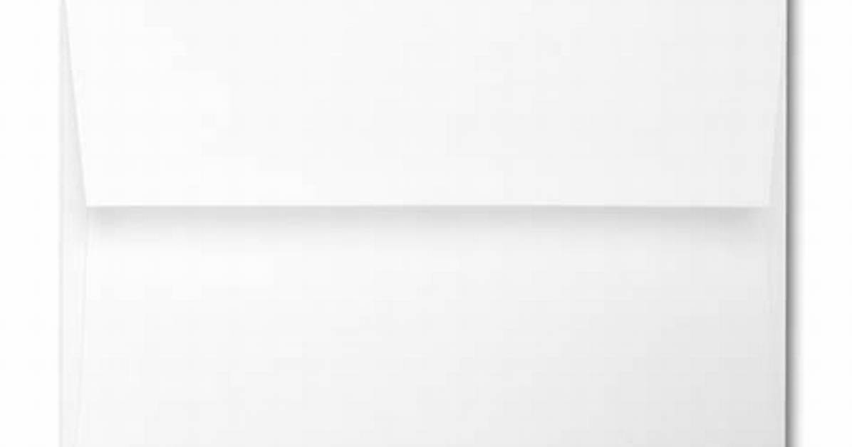 A6 Envelope Size