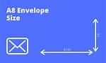 A8 Envelope Size