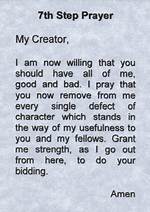 Aa 7Th Step Prayer
