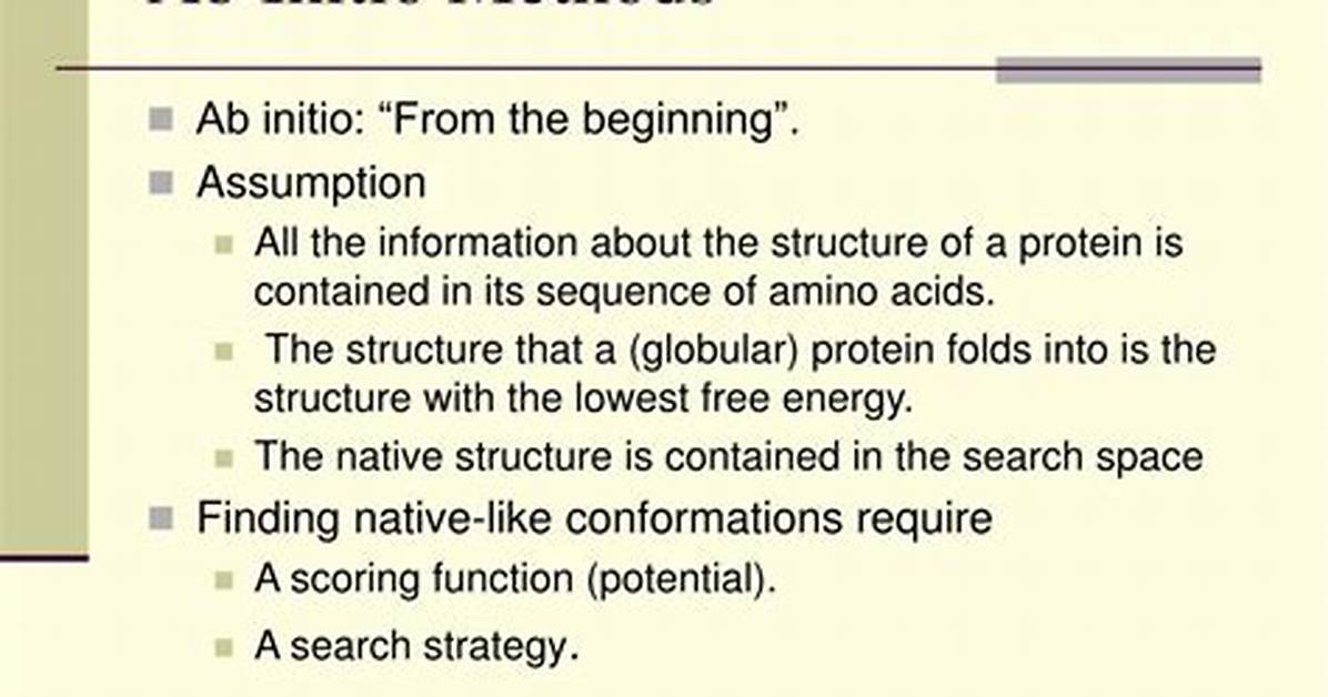 Ab Initio Methods