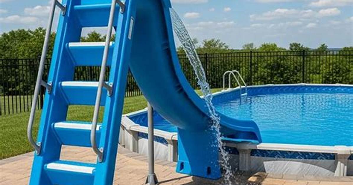 Above Ground Pool Slide