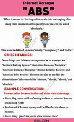 Abs Meaning