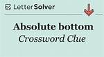 Absolute Bottom
