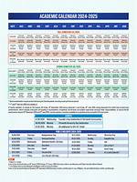 Academic Calendar