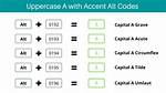 Accent Alt Codes