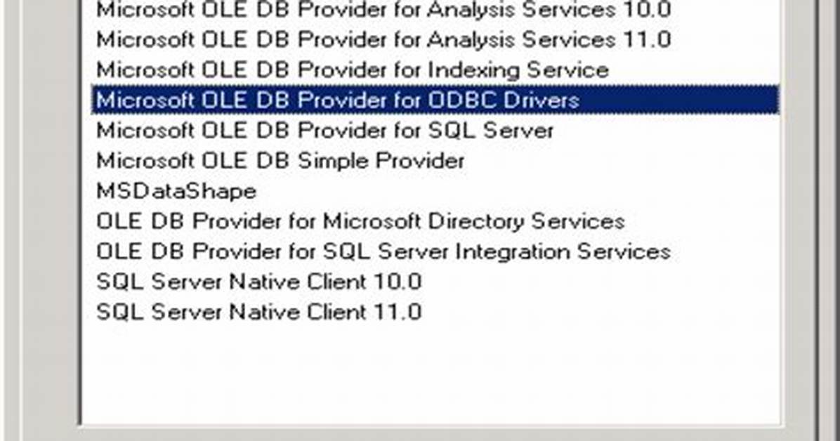 Access Database Engine Oledb in Windows Server 2016