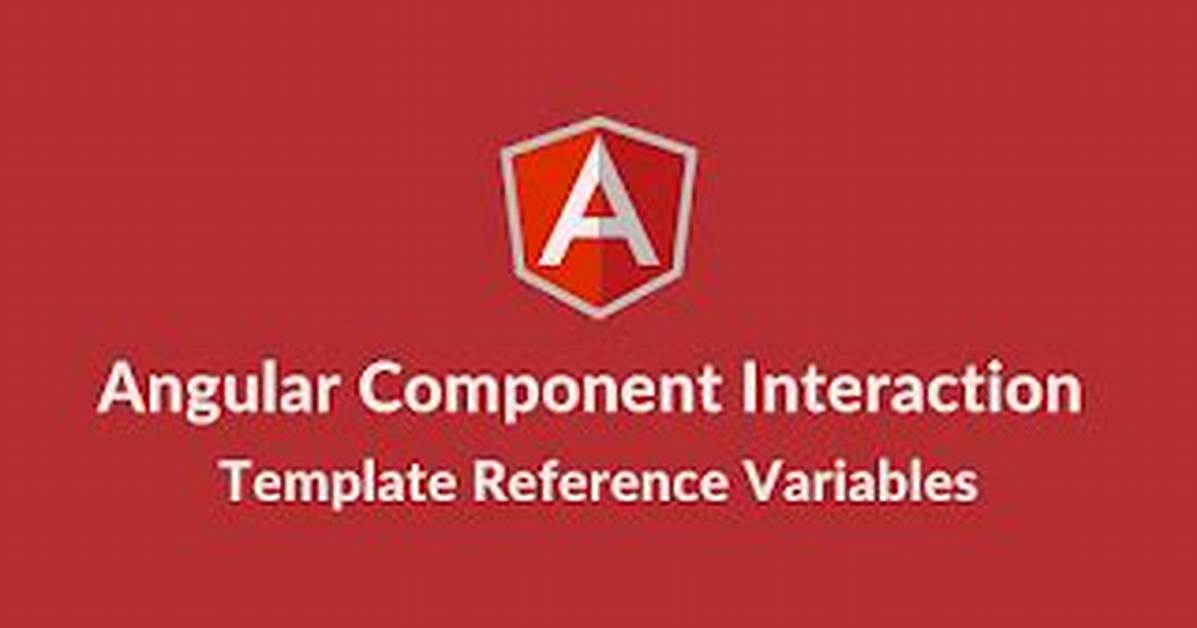 Access Template Reference Variables from Component Class
