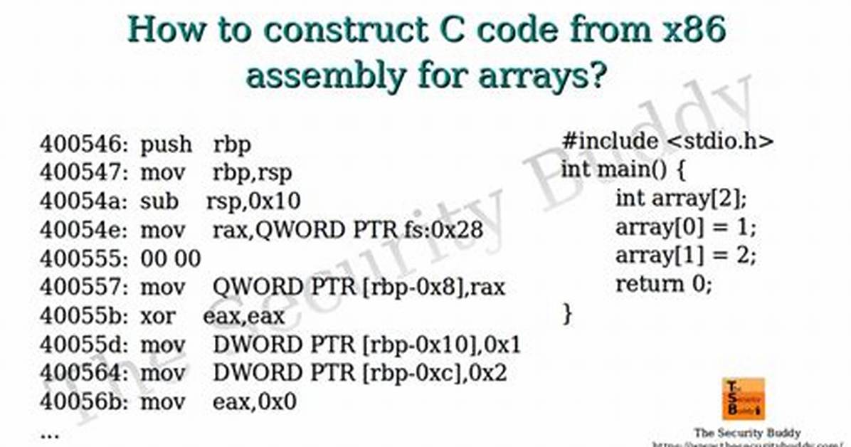 Accessing Array's Element in Assembly Language (Windows)