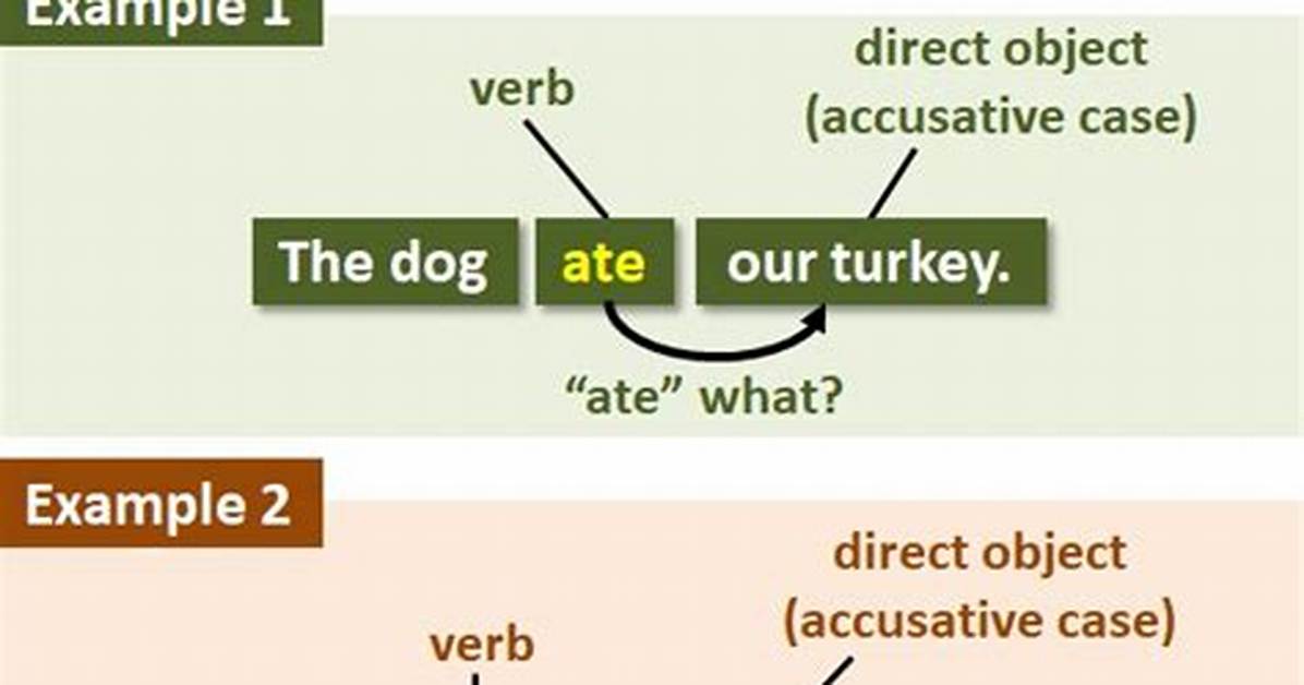 Accusative Case