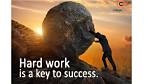 Achieve Through Hard Work