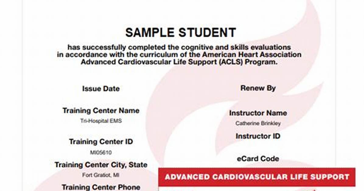 Acls Card