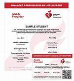Acls Card