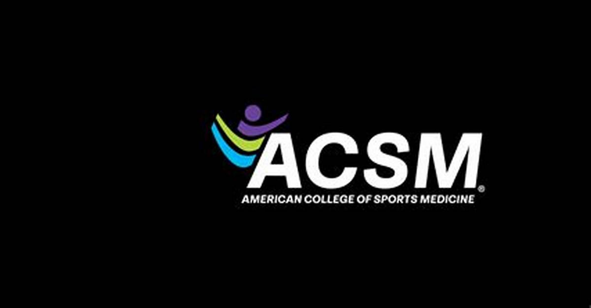 Acsm Certification