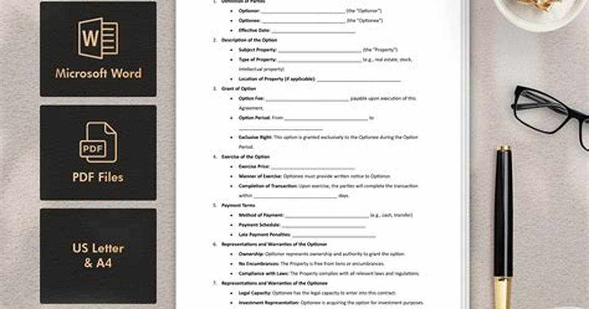 Active Option Contract