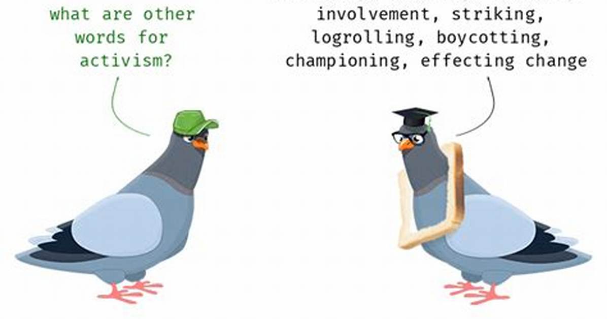 Activism Synonym