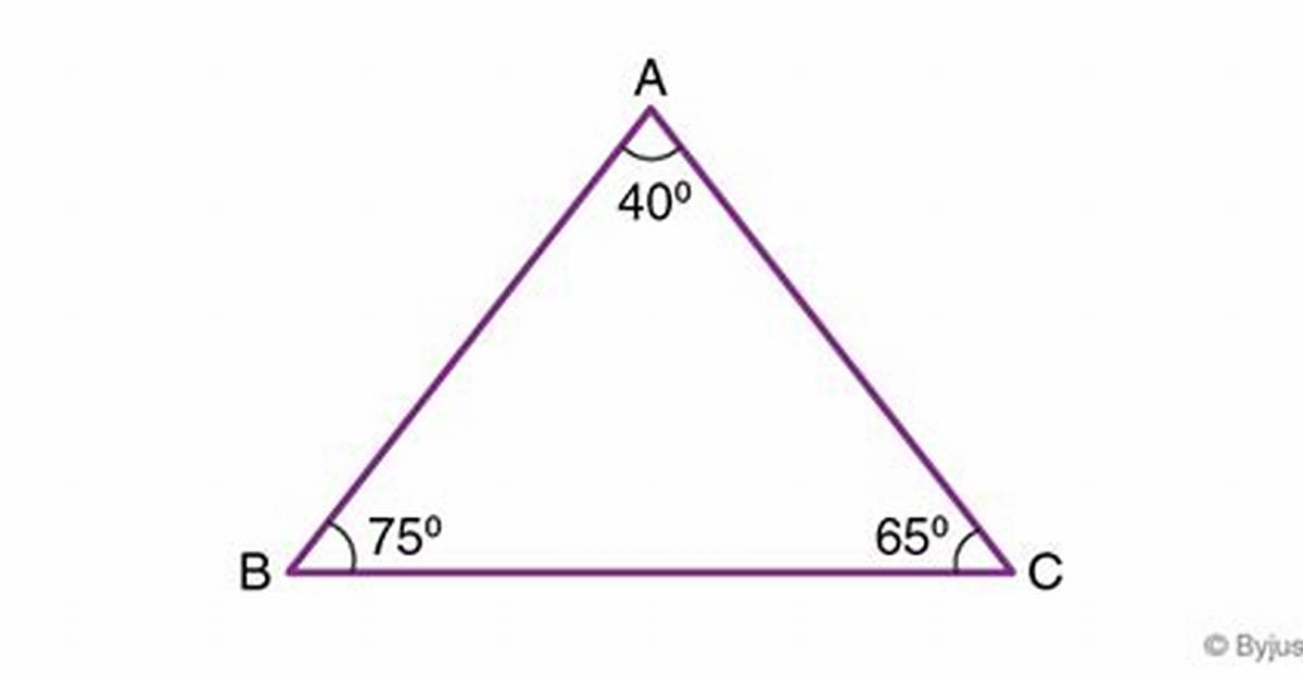 Acute Angle Triangle