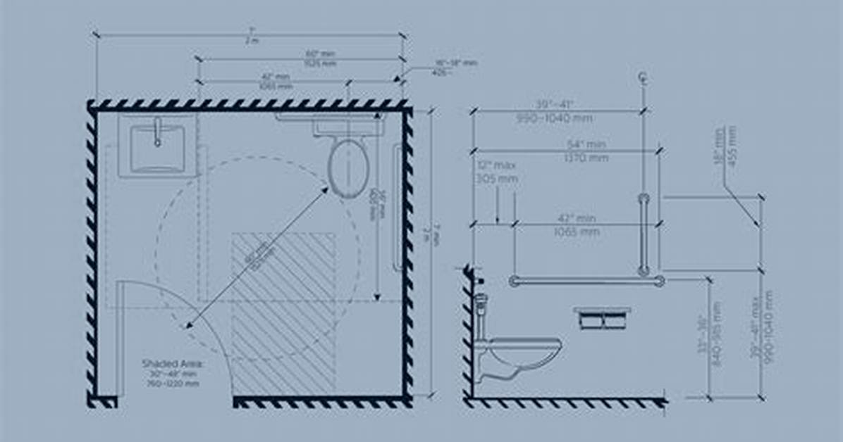 Ada Bathroom Layout