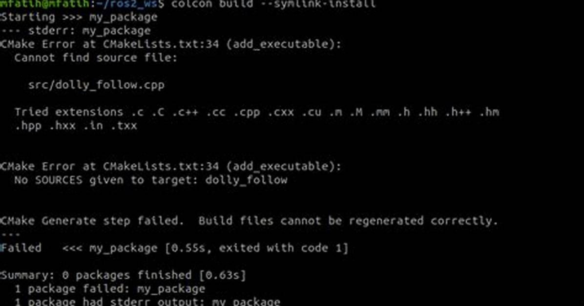 Add_Executable Error - Cmake
