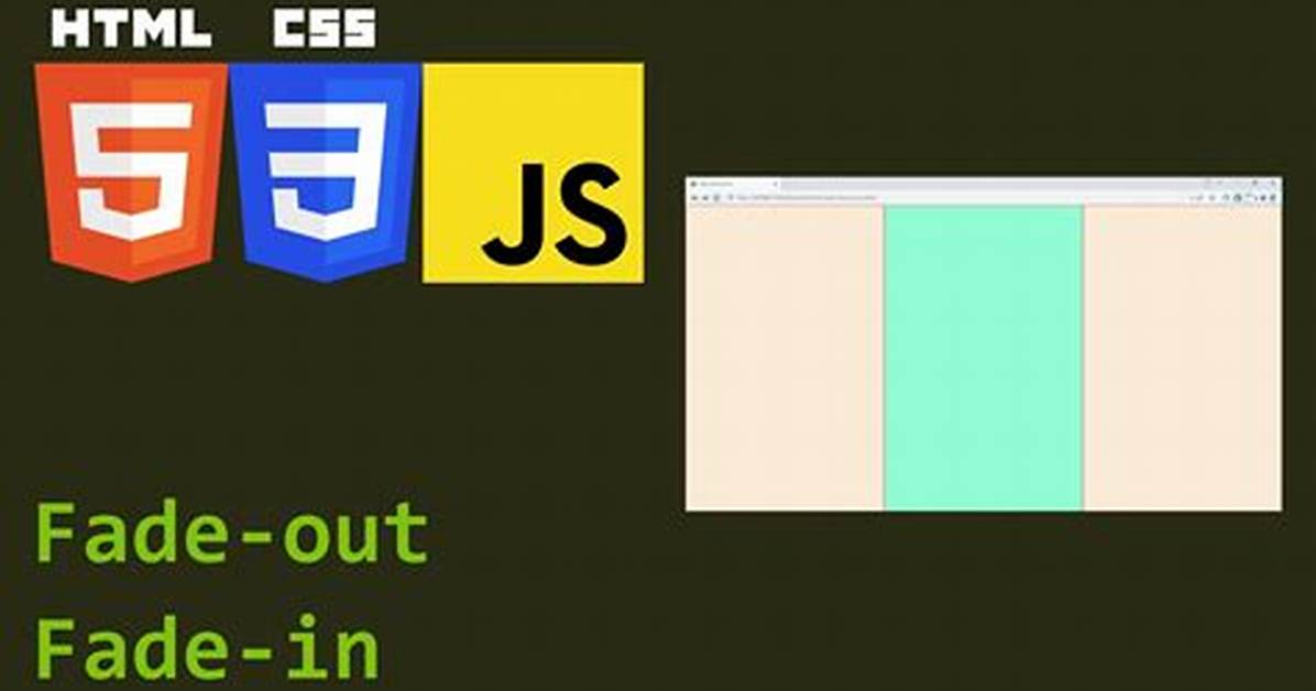 Add Fade Effect in Slideshow (Javascript)