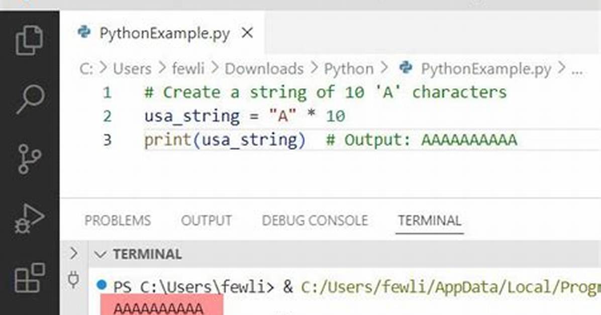 Add Null Character to String in Python