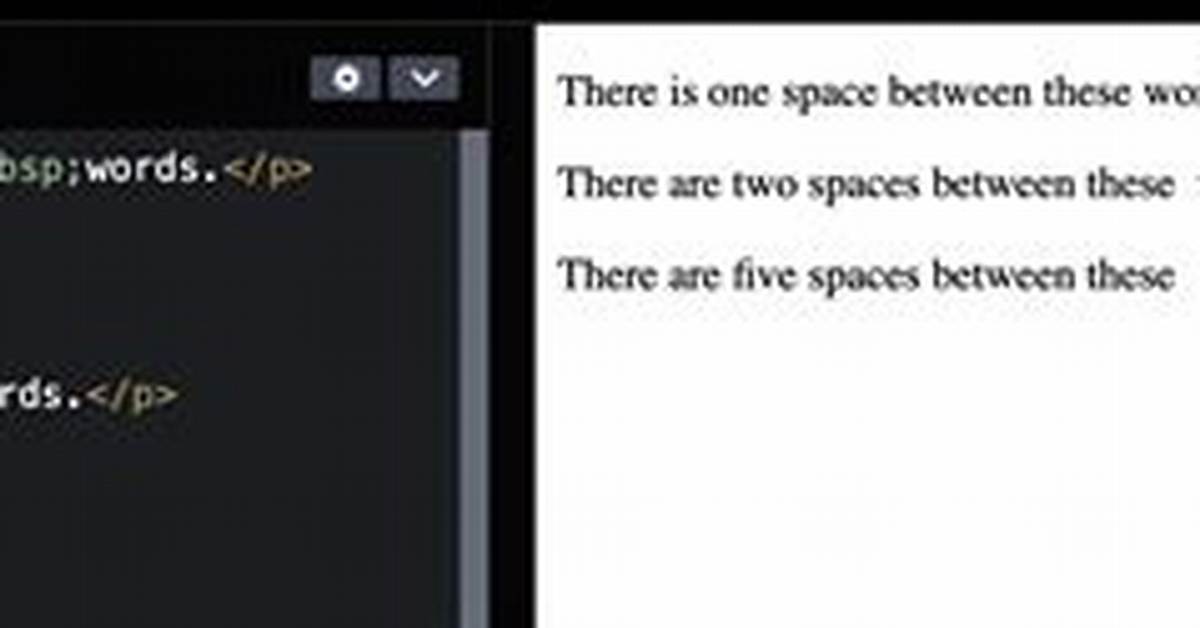 Add Space Between Html Elements Only Using Css