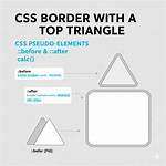 Adding Border to Css Triangle [Duplicate]