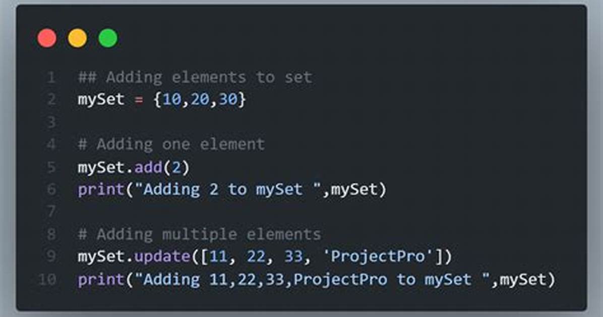 Adding Elements to Object