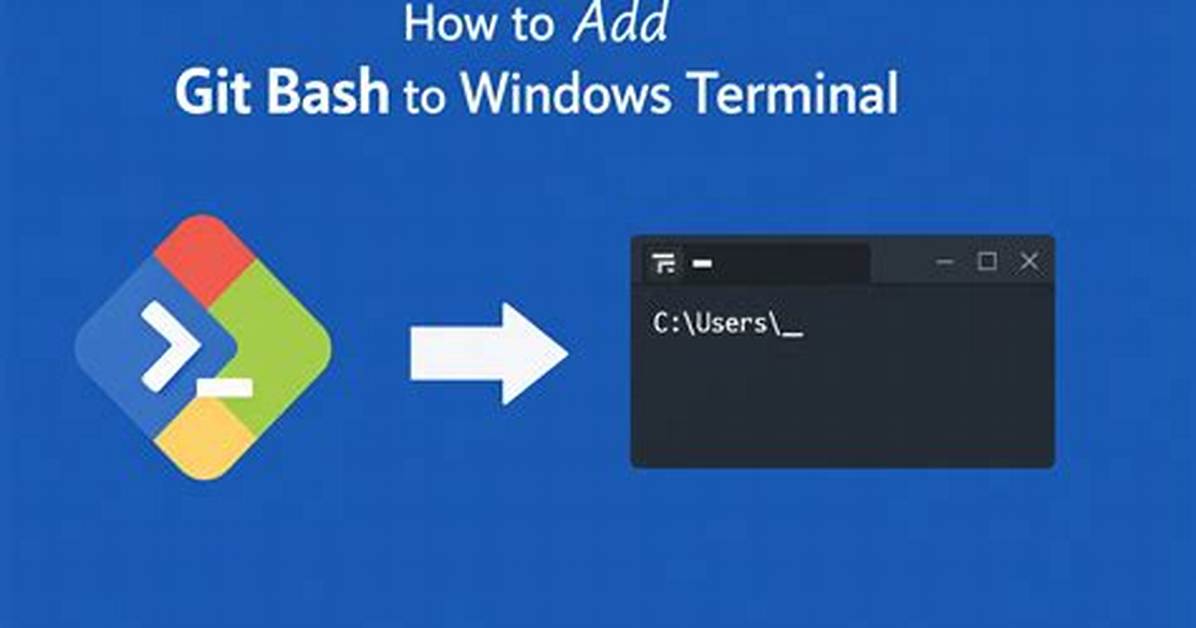 Adding Git-Bash to the New Windows Terminal