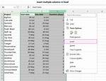 Adding Multiple Columns After a Specific Column in Mysql