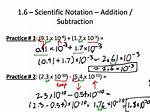 Adding Scientific Notation