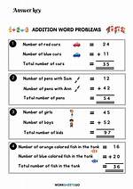 Addition Problem's Answer