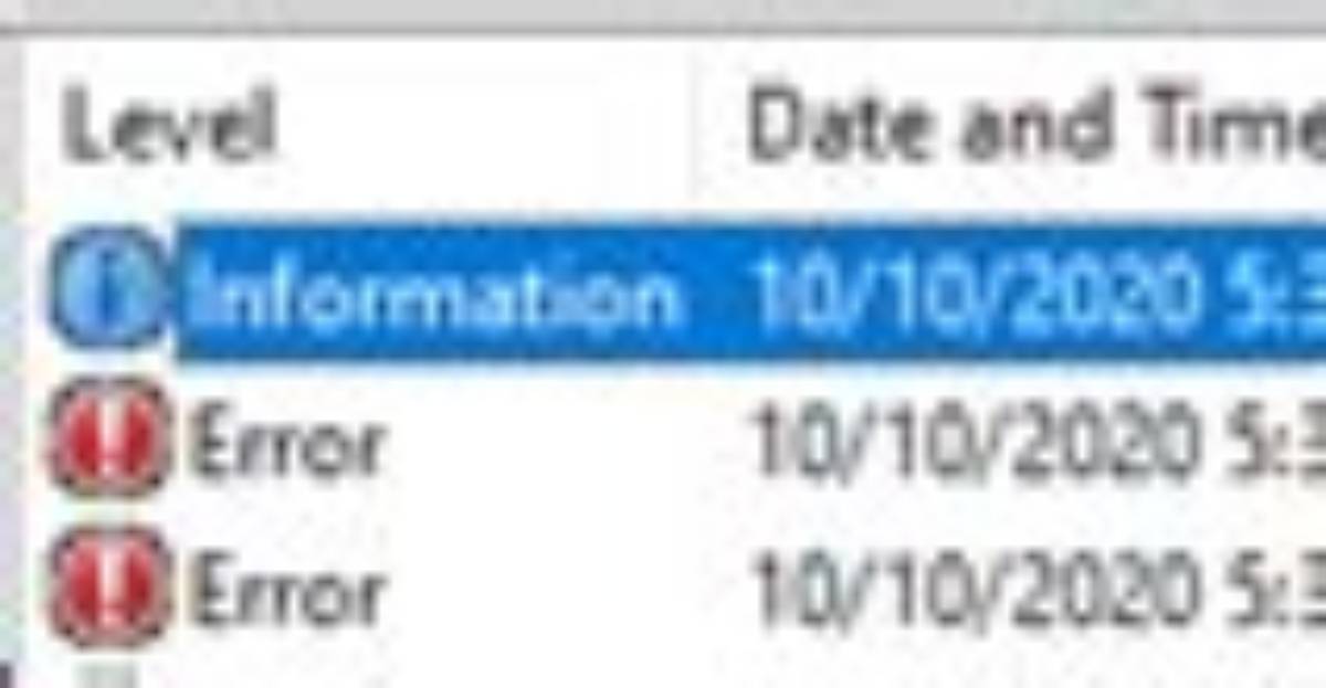 Additional Data: Error Value: 2147942402. How to Fix?