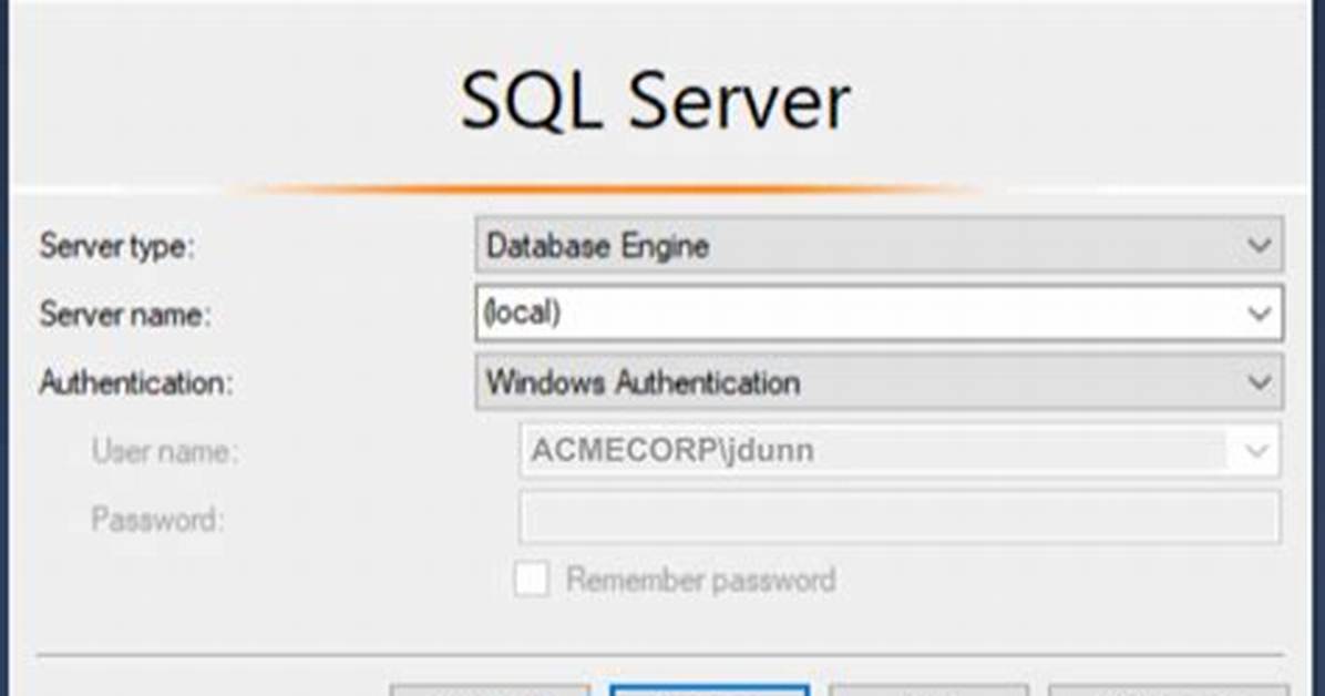 Additional User Account, Windows Authentication in Sql Server Management Studio
