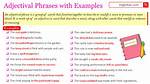 Adjectival Phrase