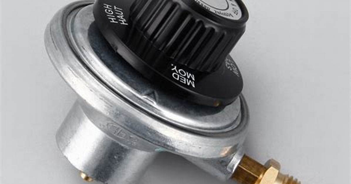 Adjustable Propane Regulator