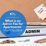 Admin Fee Apartment