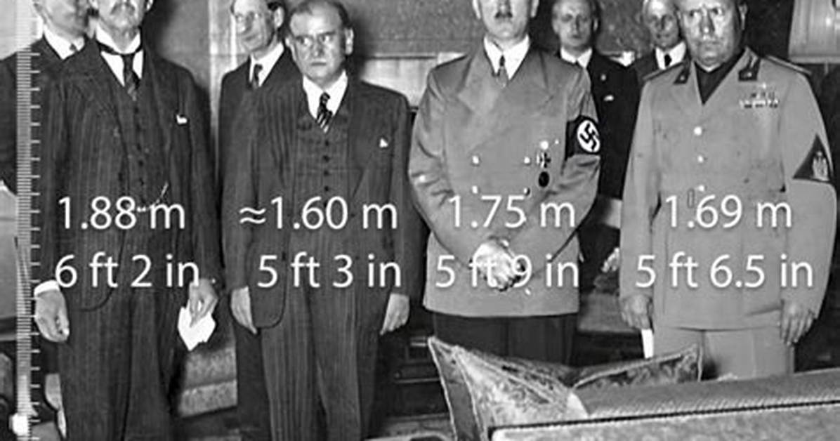 Adolf Hitler Height