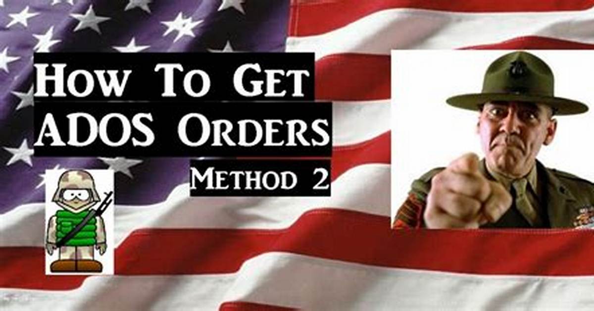 Ados Orders