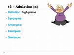 Adulation Synonym