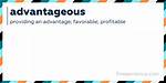 Advantageous Meaning