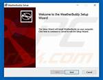 Adware. Weatherbuddy