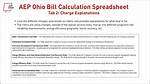 Aep Bill Matrix