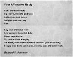 Affirmative Reply