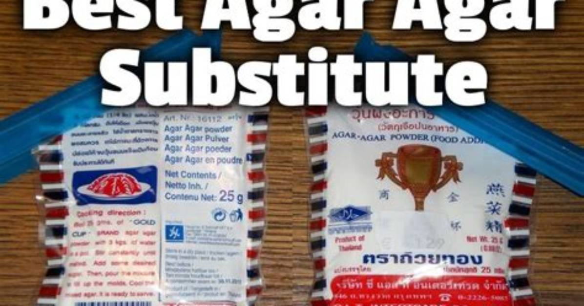 Agar Agar Substitute