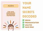 Agida Meaning