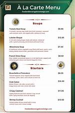 Al a Carte