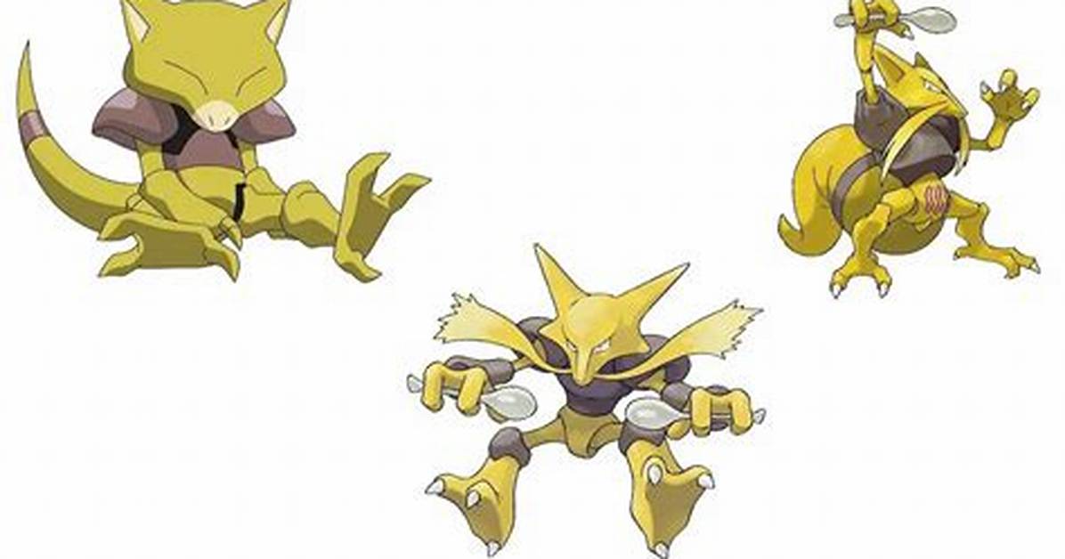 Alakazam Evolution