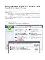 Allowing Local Network Access While Blocking Internet Access [Duplicate]