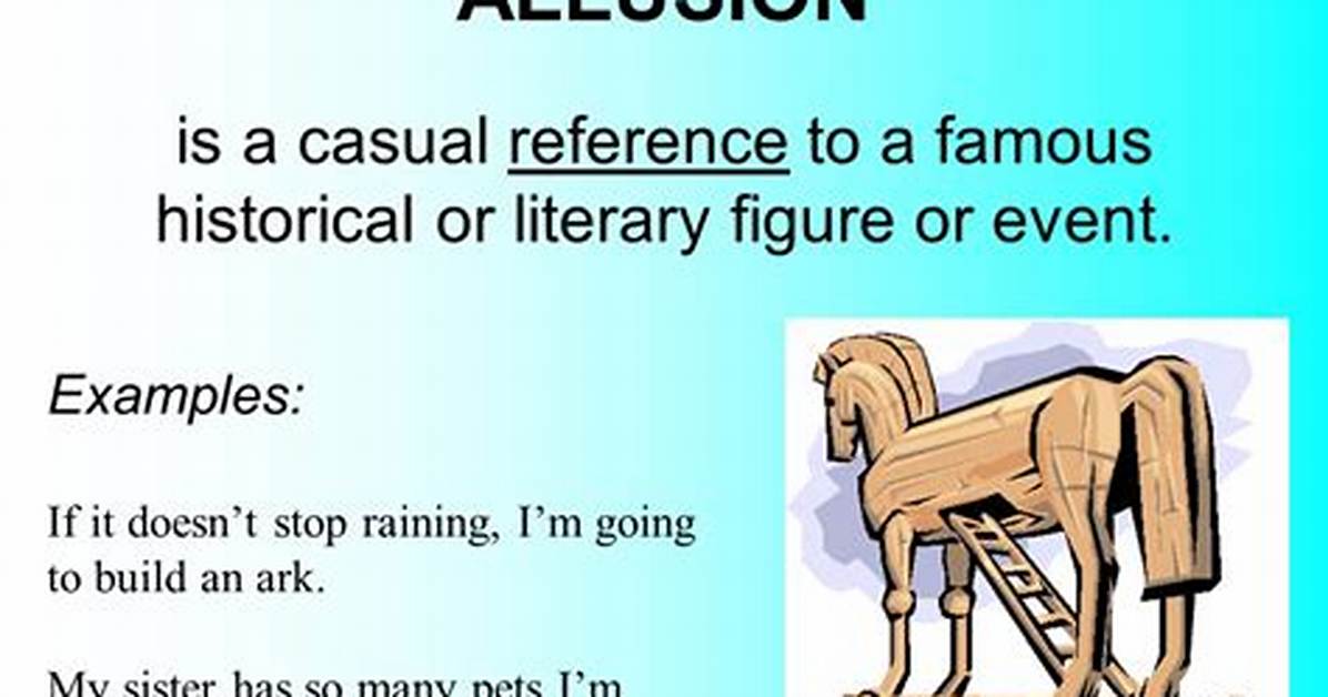 Allusiondefinition