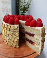 Almond-Raspberry-Layer-Cake